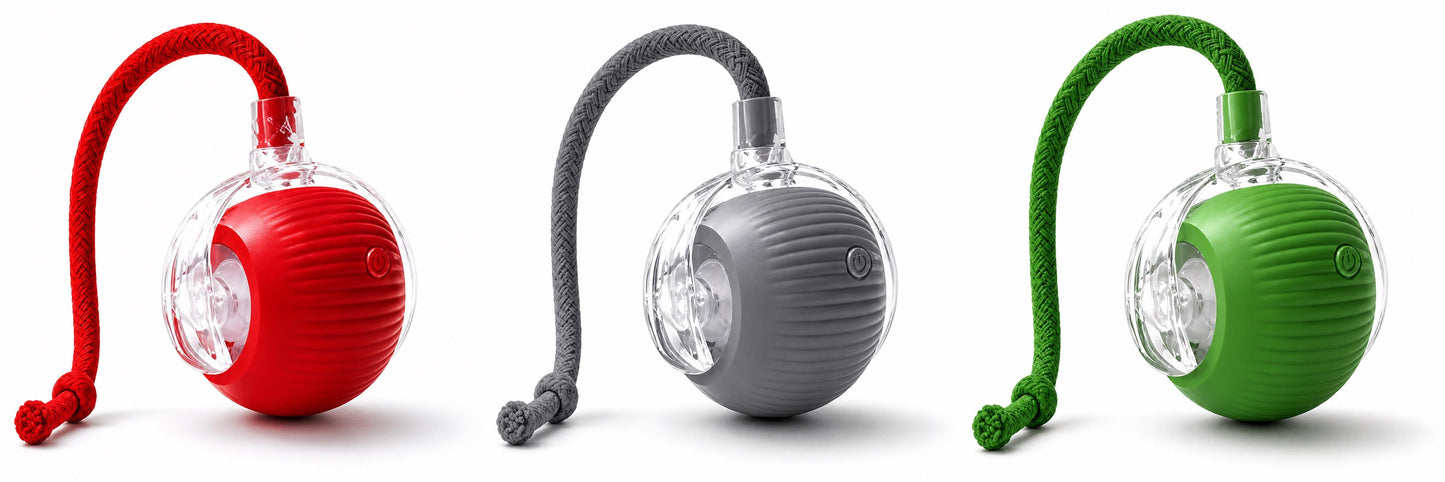 Smart Motion Pet Ball Toy – Interactive USB Rechargeable Play Ball for Cats & Dogs